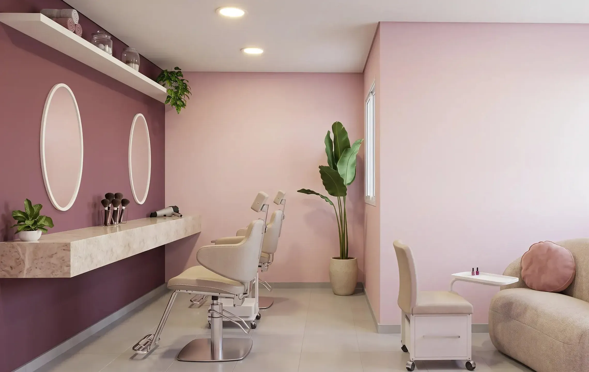 Espaço Espaço Beleza - Área de lazer do Tech Zona Sul em Pedreira, São Paulo