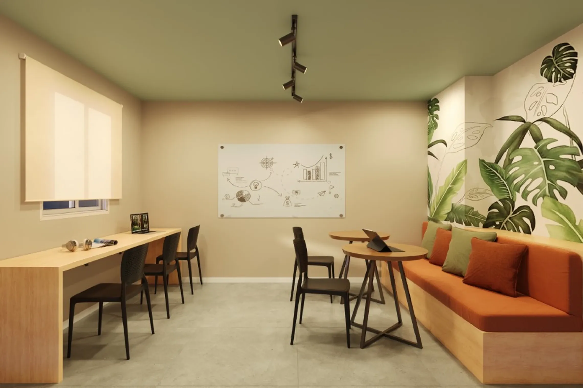 Coworking - Área de lazer do Mundo Apto Estação Borba Gato em Chácara Santo Antônio, São Paulo