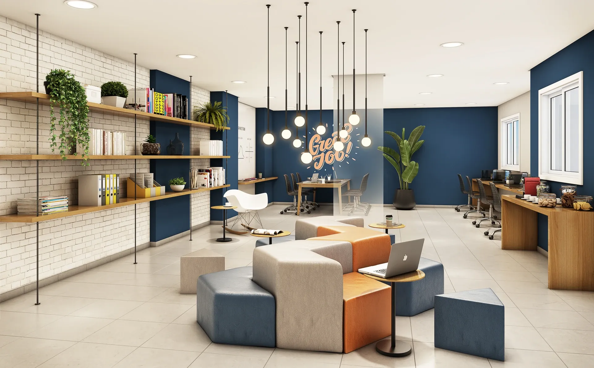 Coworking - Área de lazer do Epic Jaguaré em Jaguaré, São Paulo