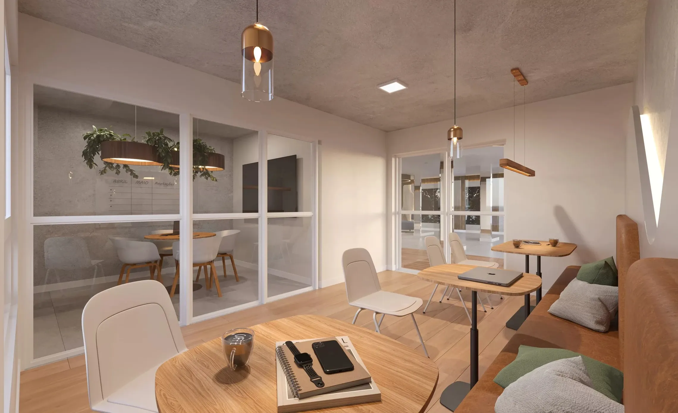 Coworking - Área de lazer do Every Day Chácara Klabin em Chácara Klabin, São Paulo