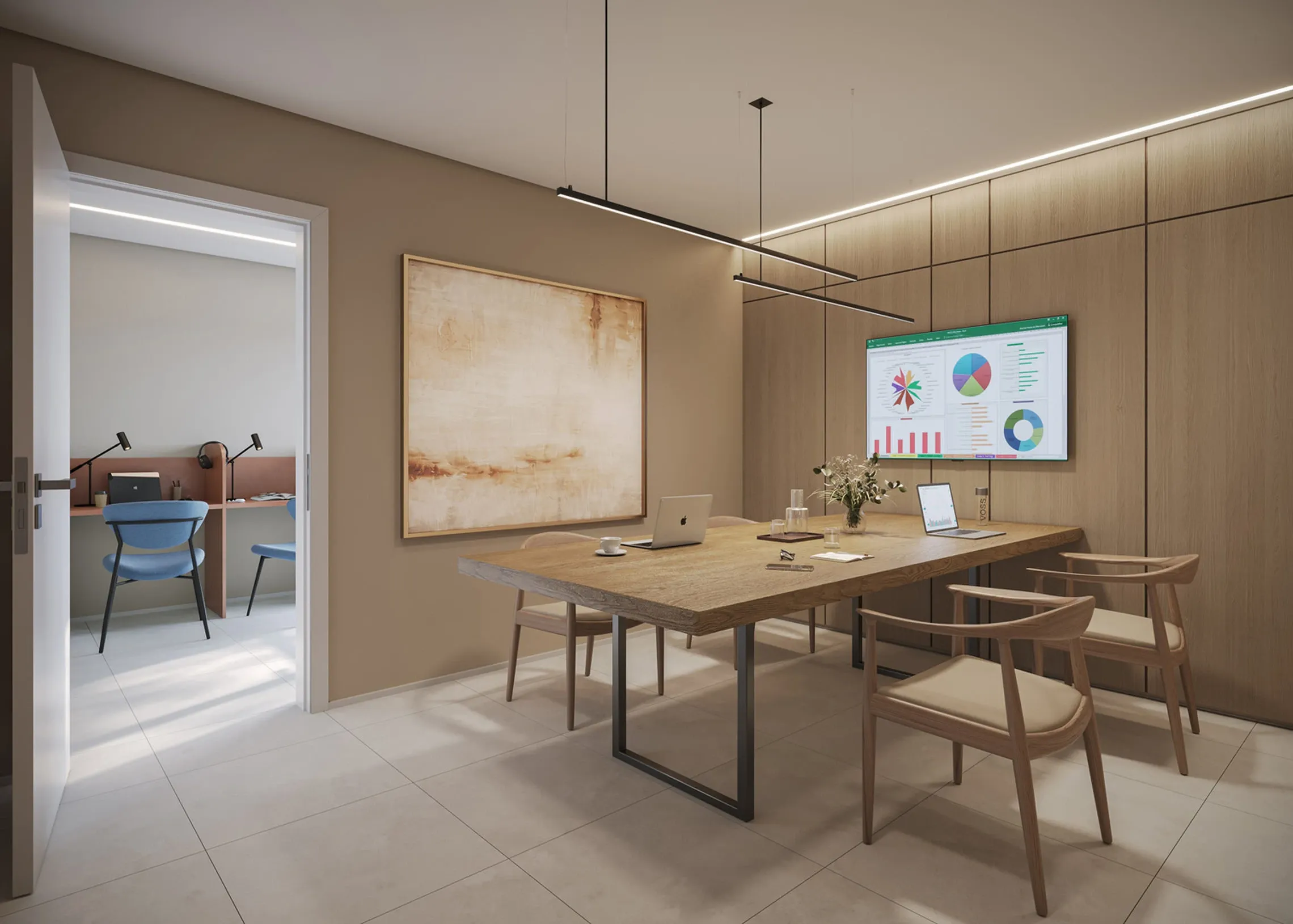 Coworking - Área de lazer do Well Perdizes em Perdizes, São Paulo