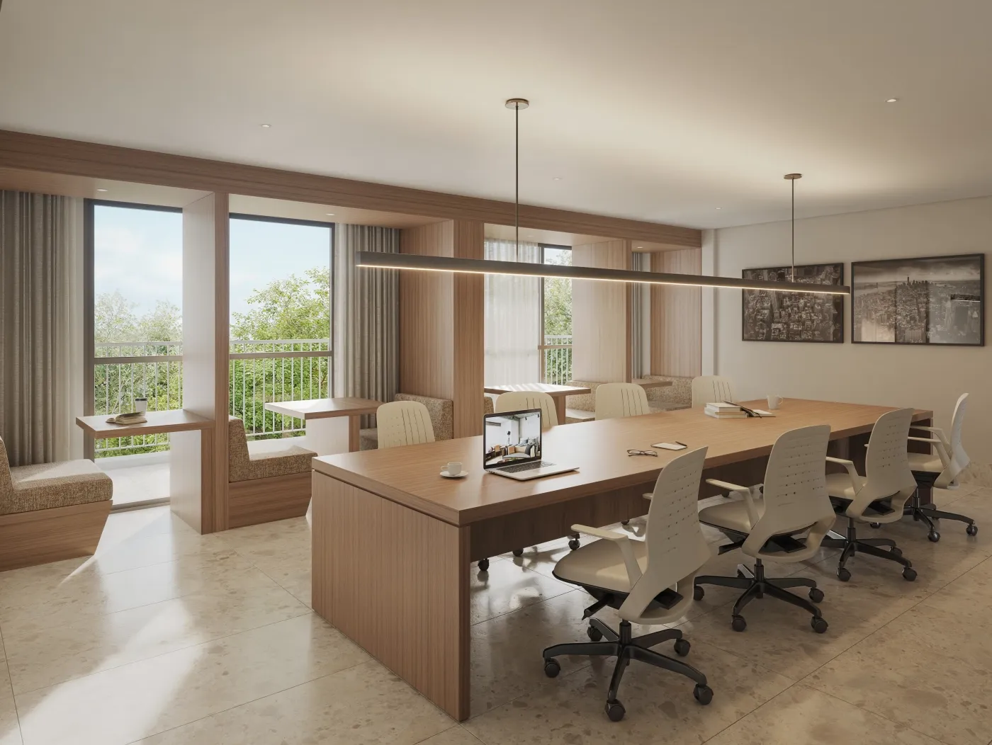 Coworking - Área de lazer do Spot Paraíso em Paraíso, São Paulo