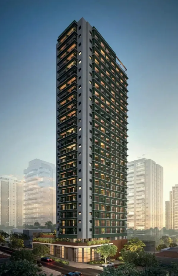 Fachada do projeto Alves Pinheiros