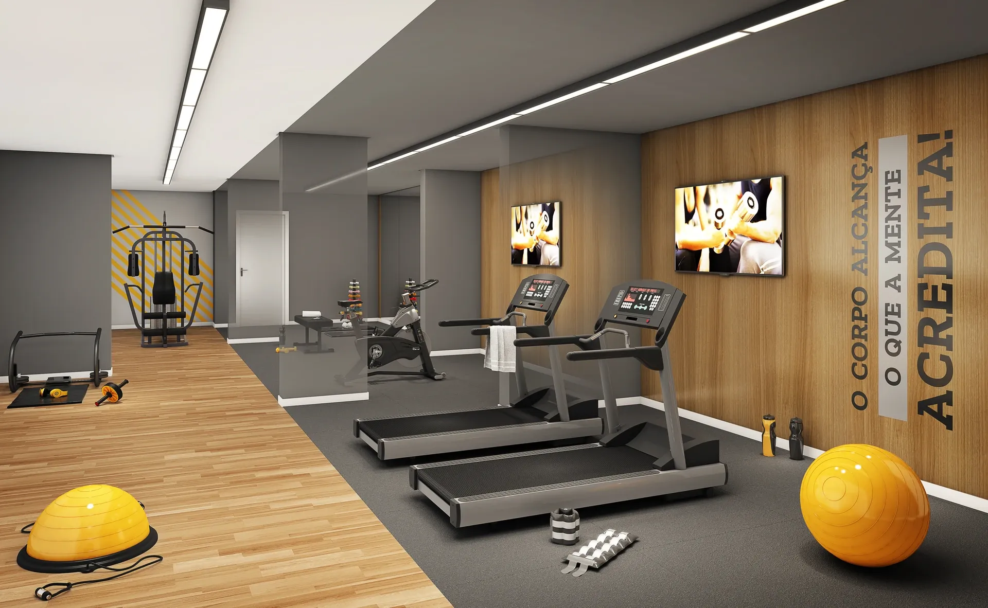 Academia - Área de lazer do Epic Jaguaré em Jaguaré, São Paulo