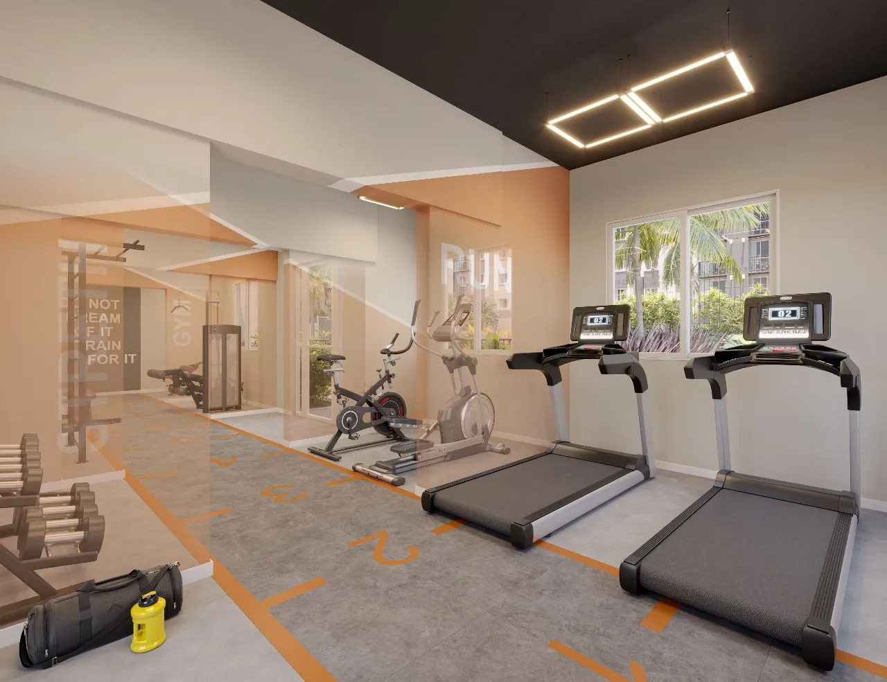 Fitness - Área de lazer do Elev Praça da Árvore em Mirandópolis, São Paulo