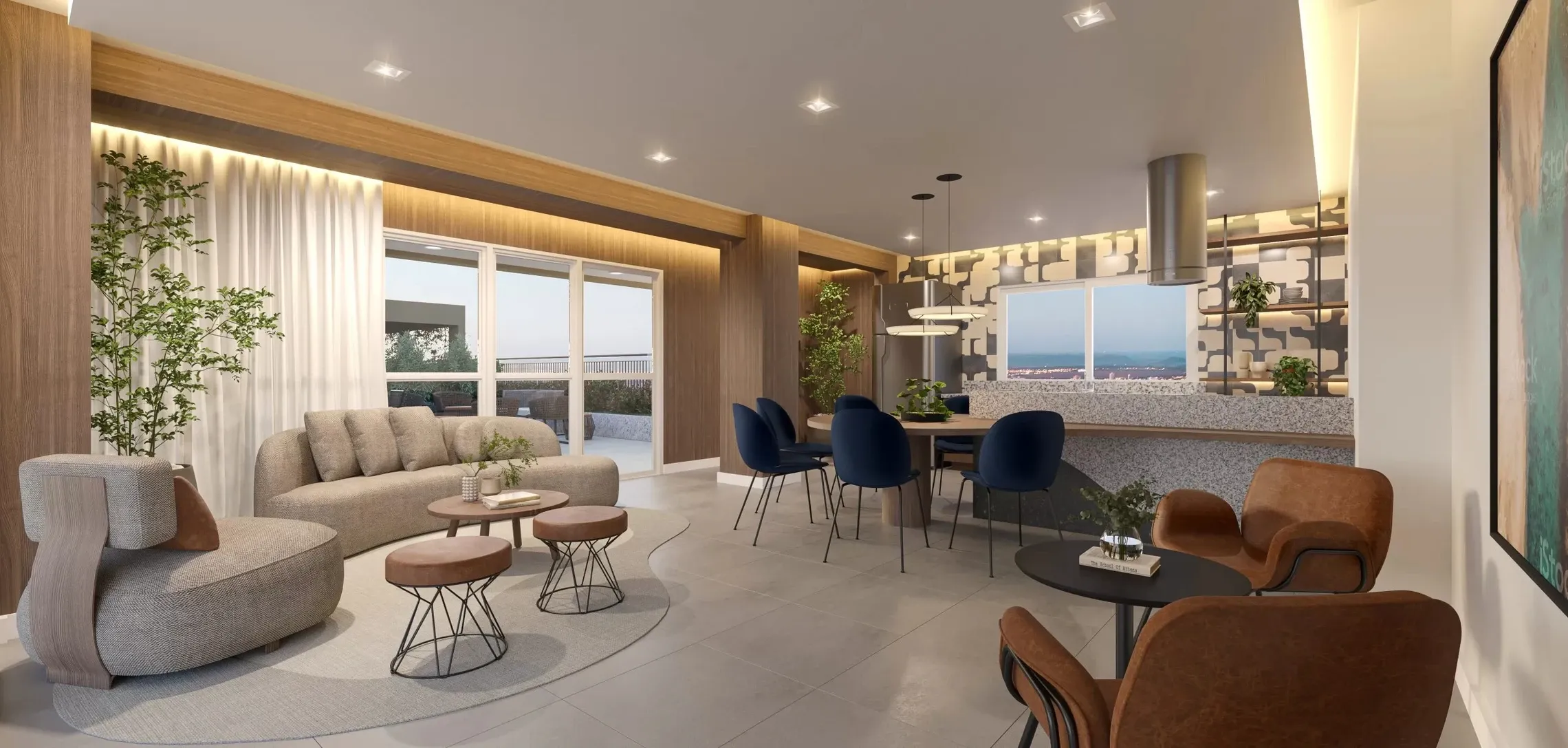 Espaço Gourmet - Área de lazer do Every Day Chácara Klabin em Chácara Klabin, São Paulo
