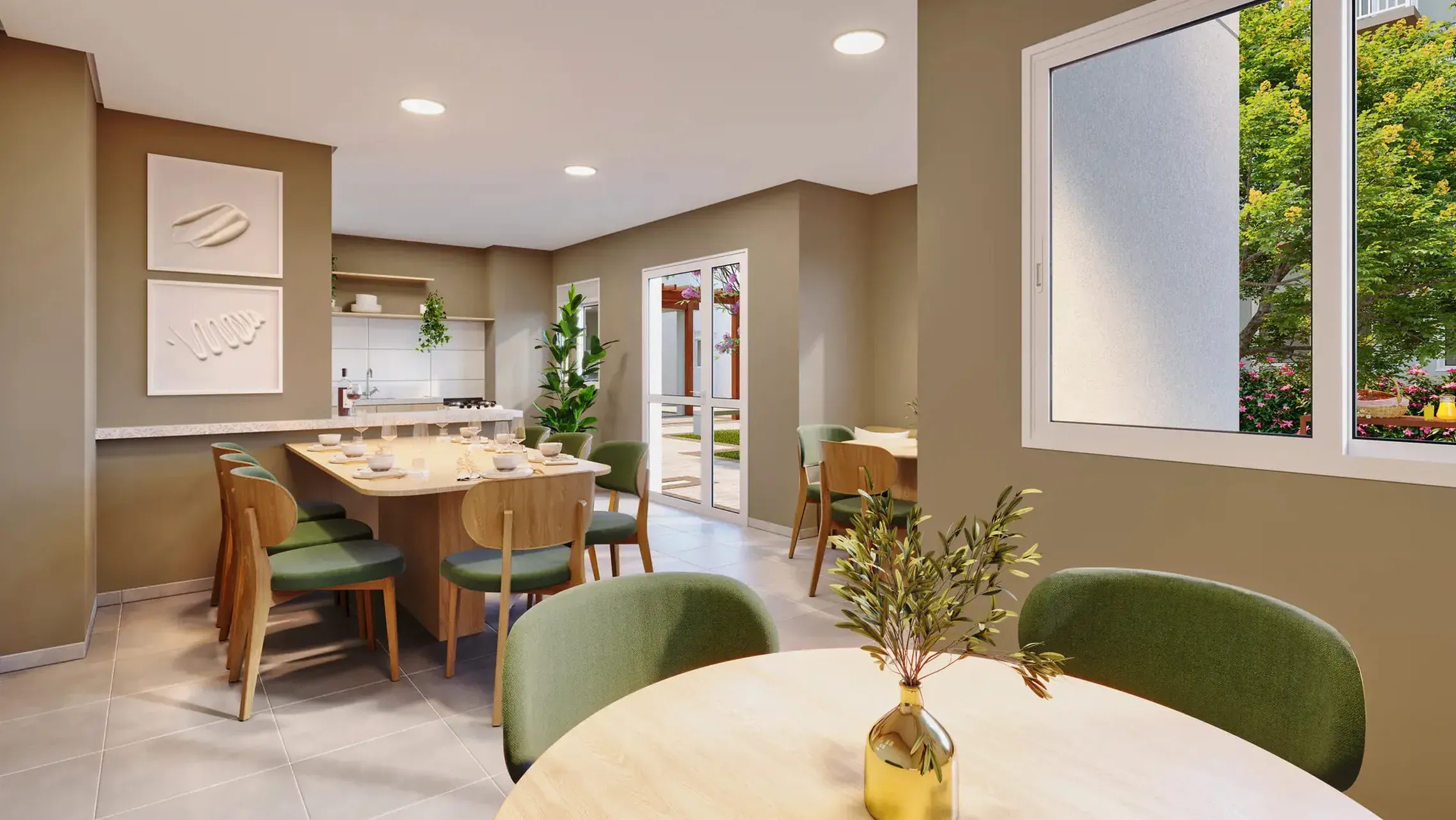 Espaço Gourmet - Área de lazer do Volt Santana em Santana, São Paulo