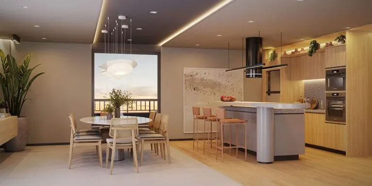 Espaço Gourmet - Área de lazer do Today Paraíso em Paraíso, São Paulo