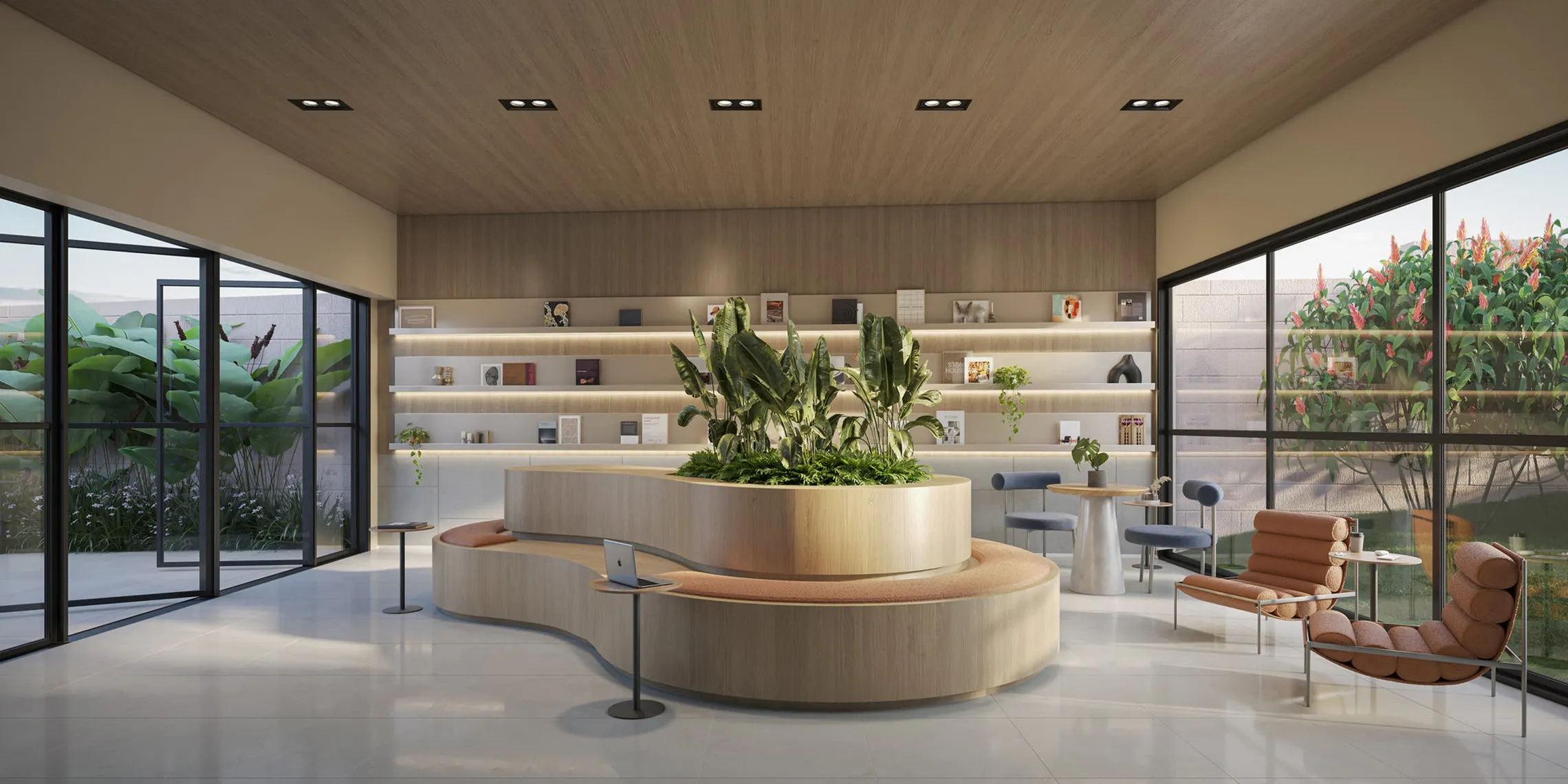 Lobby - Área de lazer do Well Perdizes em Perdizes, São Paulo