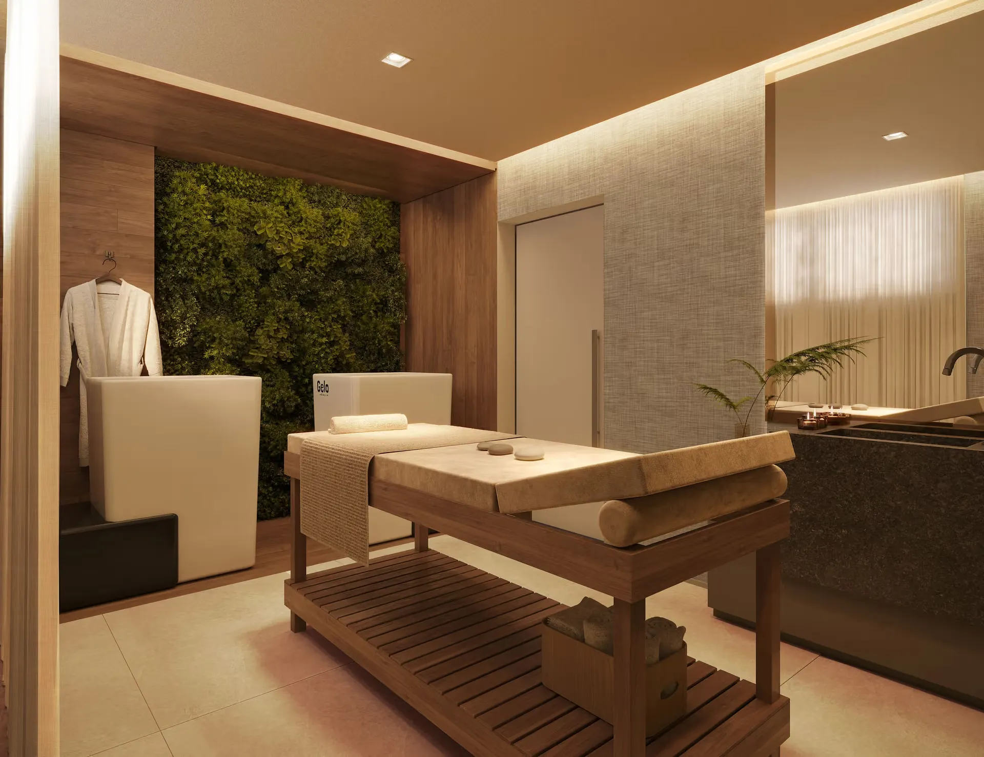 Massagem - Área de lazer do Sync Ibirapuera em Paraíso, São Paulo