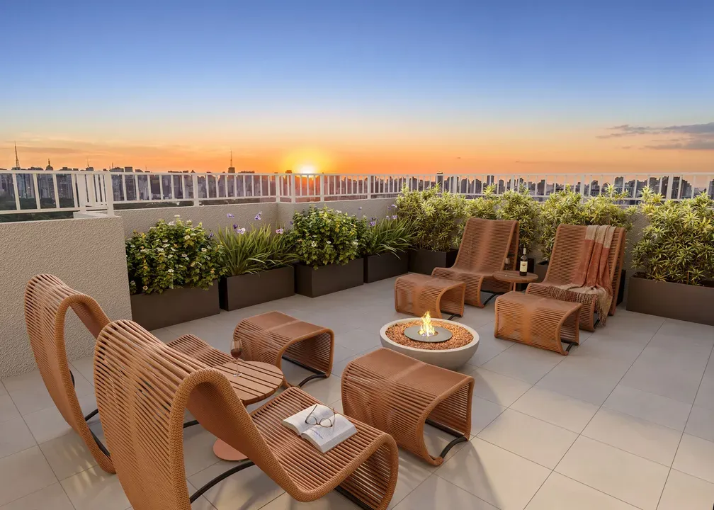 Mirante - Área de lazer do Kazzas Vila Carrão em Vila Carrão, São Paulo