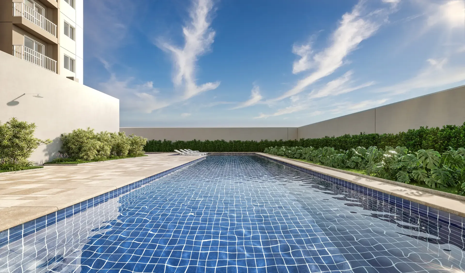 Piscina - Área de lazer do Flow Limão em Limão, São Paulo