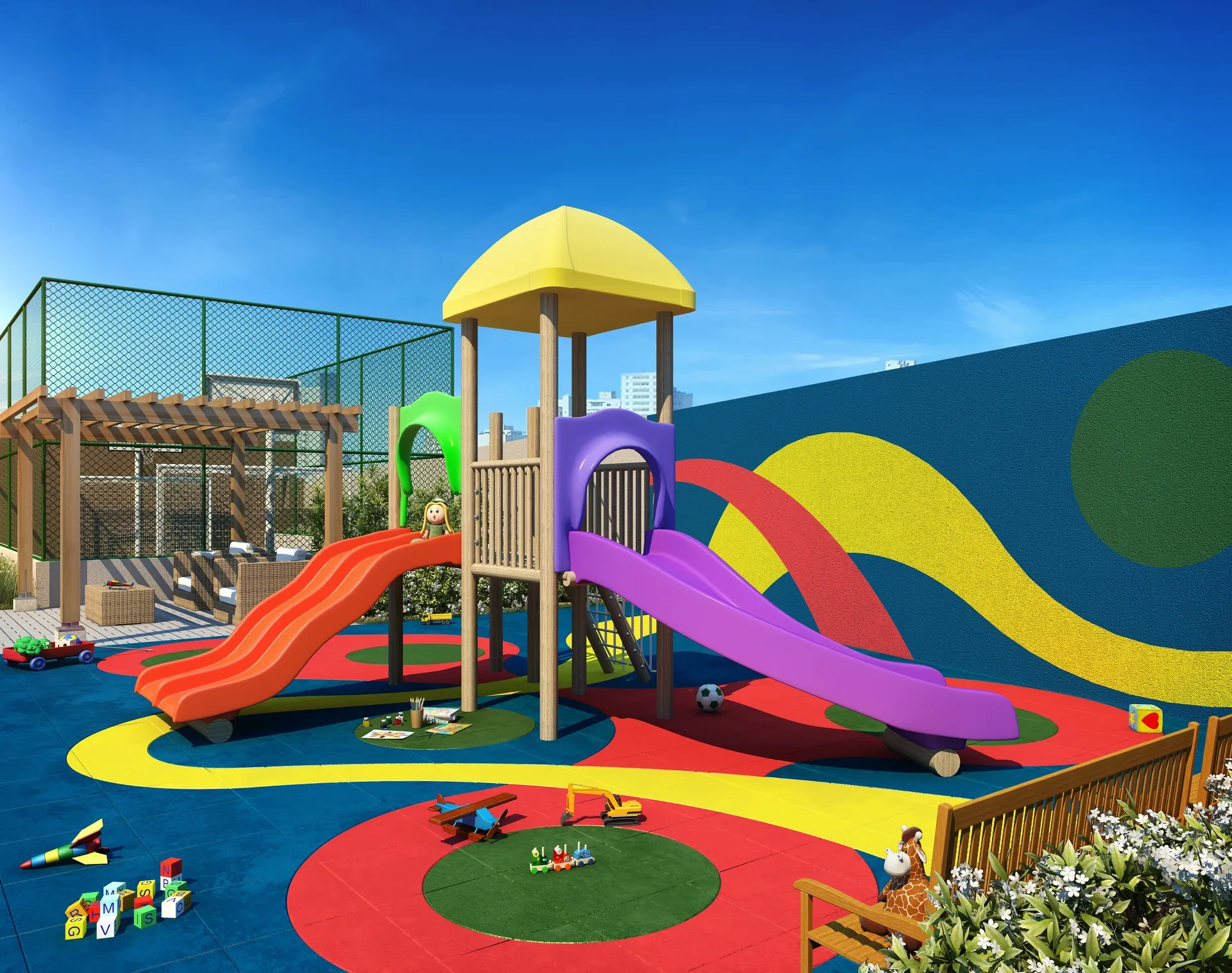 Playground - Área de lazer do Epic Jaguaré em Jaguaré, São Paulo