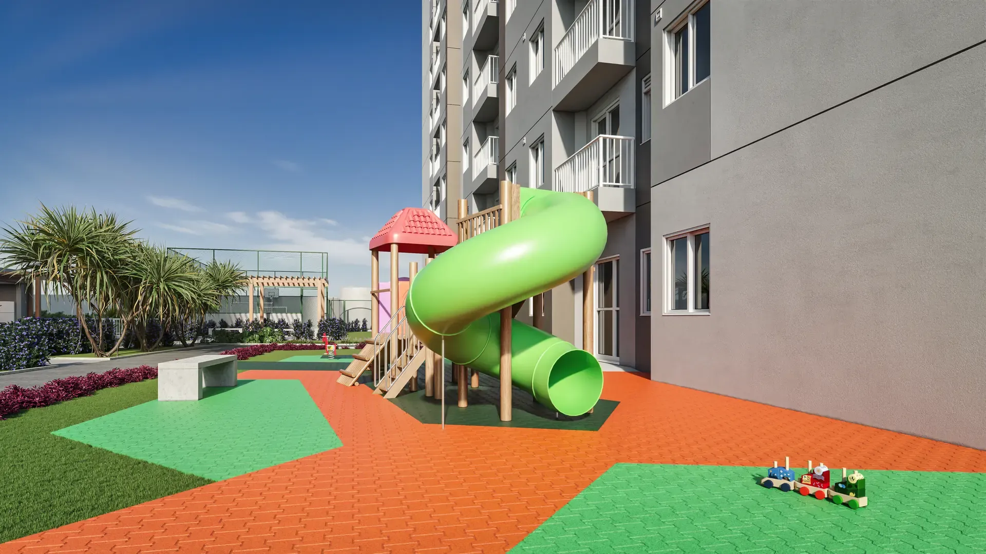 Playground - Área de lazer do Flow Limão em Limão, São Paulo