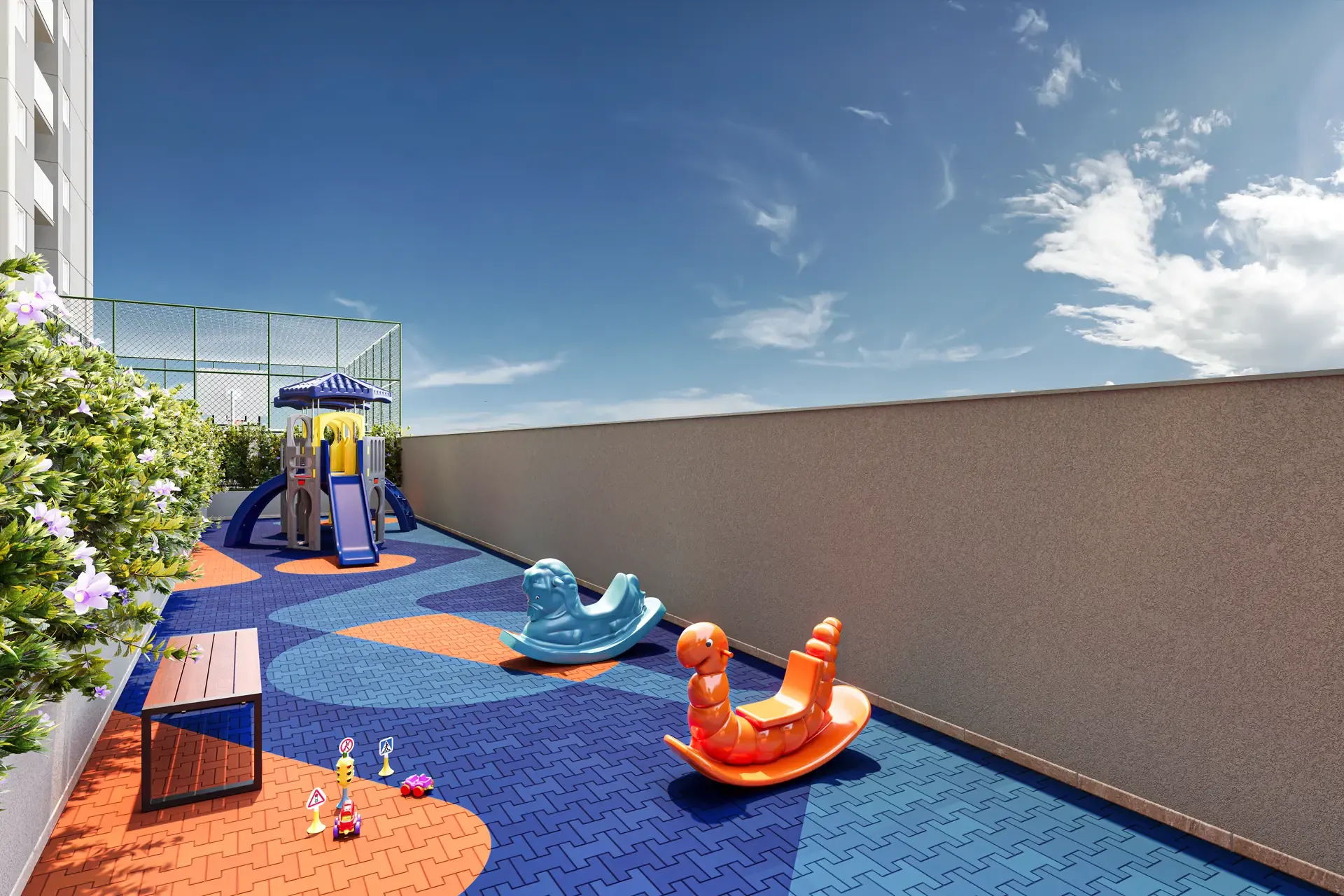 Playground - Área de lazer do Best Barra Funda em Barra Funda, São Paulo