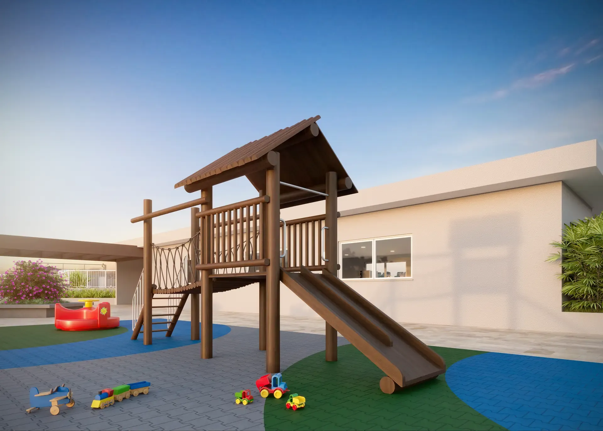 Playground - Área de lazer do Win Ibitirama em Vila Prudente, São Paulo