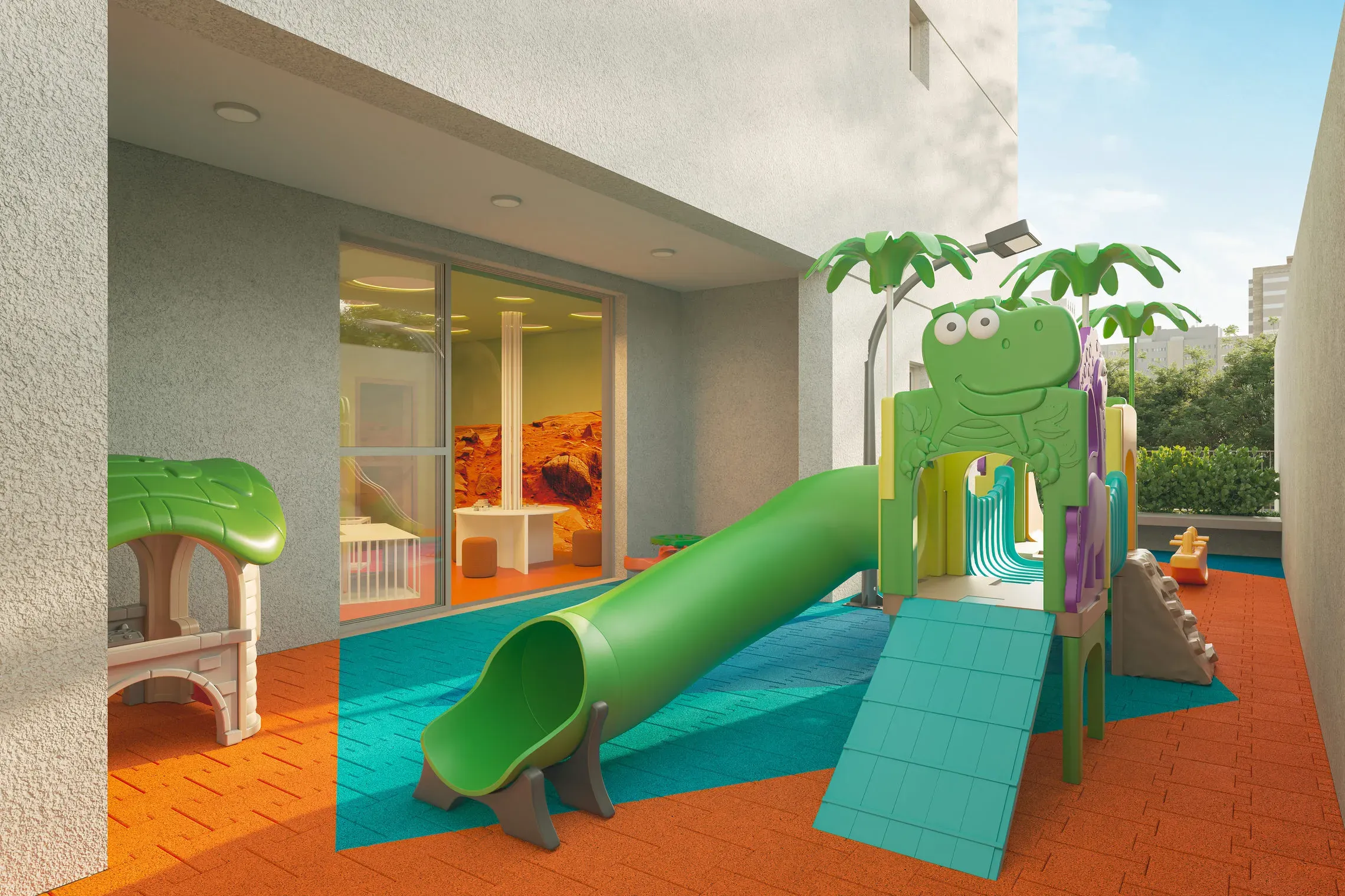 Playground - Área de lazer do Pátio Penha em Penha, São Paulo