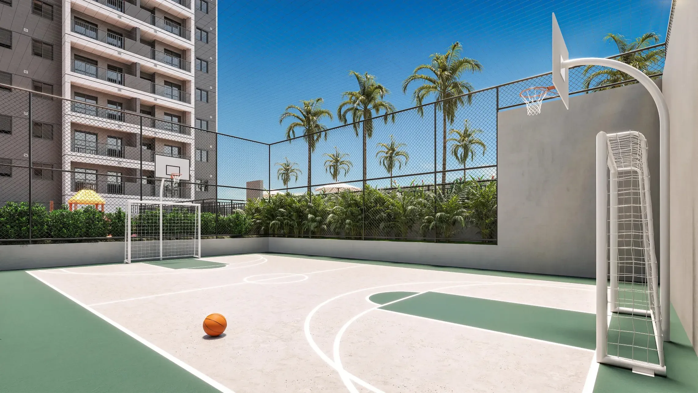 Quadra - Área de lazer do Class Prime em Vila Prudente, São Paulo