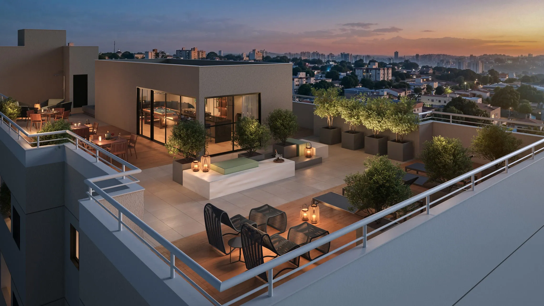 Rooftop - Área de lazer do Well Perdizes em Perdizes, São Paulo