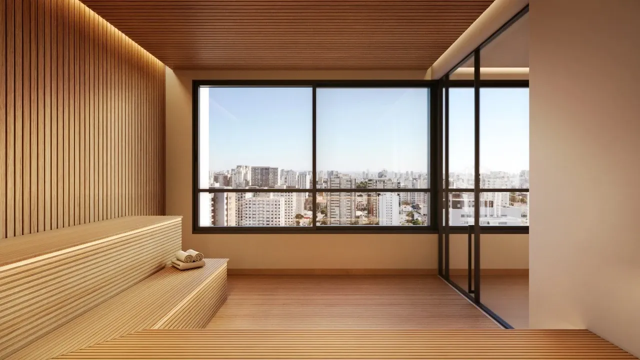Sauna - Área de lazer do The Collection Vila Clementino em Vila Clementino, São Paulo