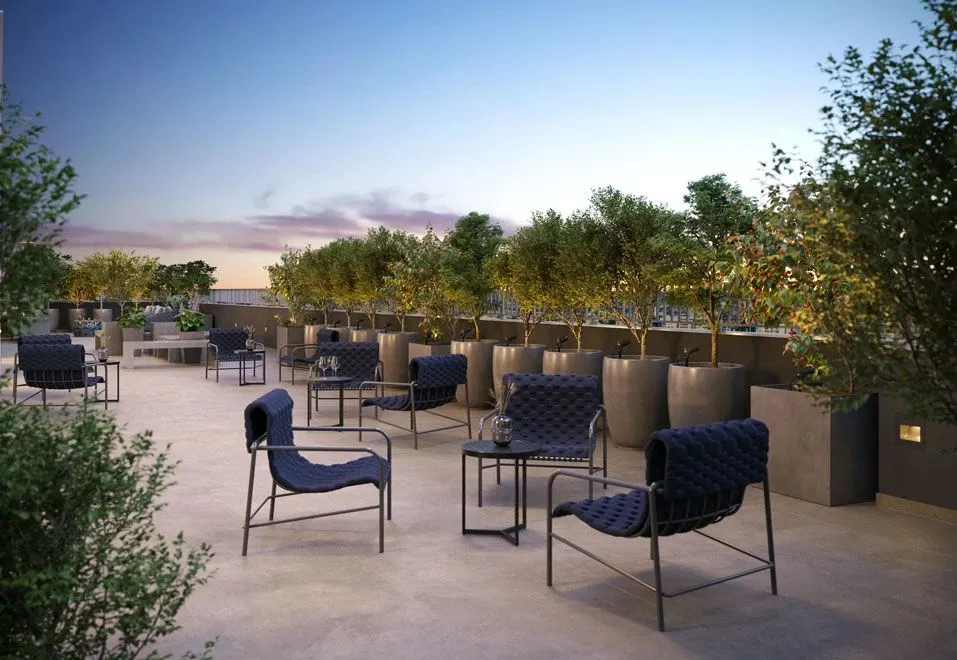 Sky Lounge - Área de lazer do Today Paraíso em Paraíso, São Paulo