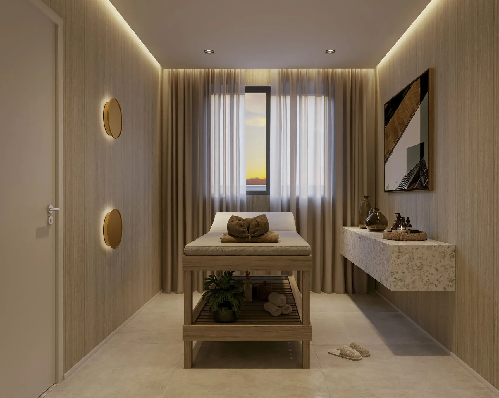 Spa - Área de lazer do Today Alto da Boa Vista em Alto da Boa Vista, São Paulo