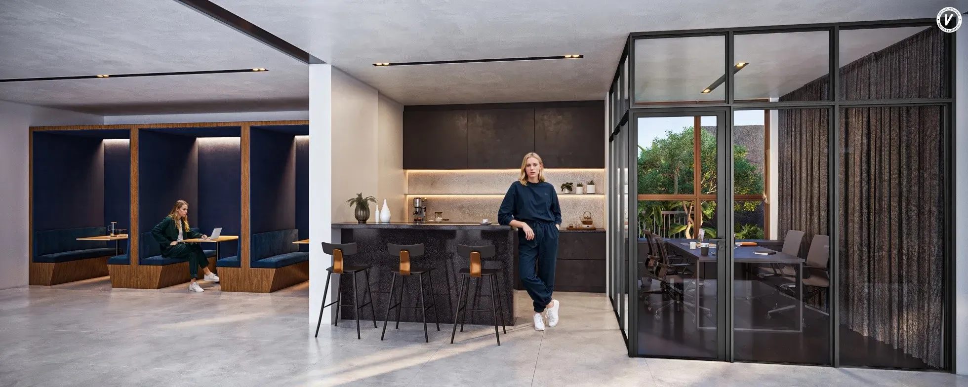 Coworking - Área de lazer do Vitacon Domingos de Morais em Vila Mariana, São Paulo